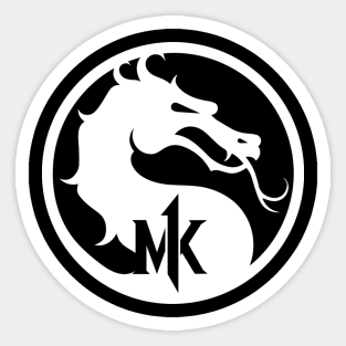 MORTAL KOMBAT 1 Logo Sticker